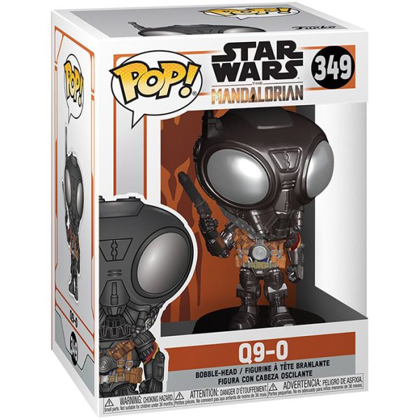 Pop Figurine Pop Q9-0 (Star Wars The Mandalorian) Figurine in box