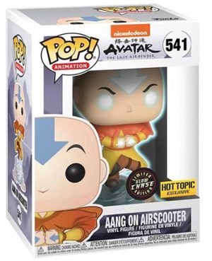 Pop Figurine Pop Aang on Airscooter glows in the dark (Avatar The Last Airbender) Figurine in box