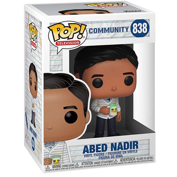 Pop Figurine Pop Abed Nadir (Community) Figurine in box