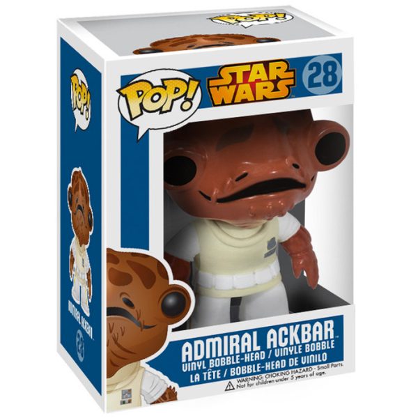 Pop Figurine Pop Admiral Ackbar (Star Wars) Figurine in box