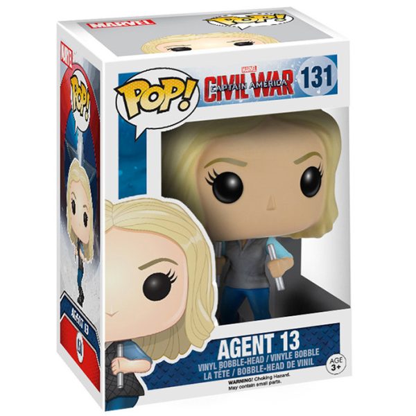 Pop Figurine Pop Agent 13 (Captain America Civil War) Figurine in box