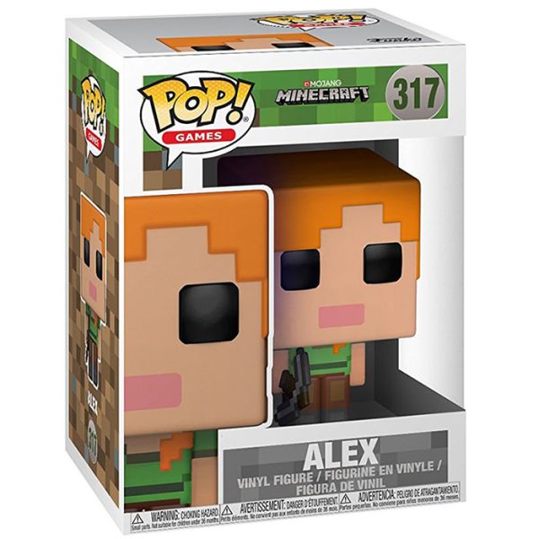 Pop Figurine Pop Alex (Minecraft) Figurine in box