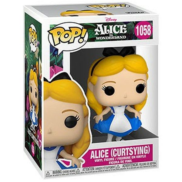 Pop Figurine Pop Alice curtsying (Alice Au Pays Des Merveilles) Figurine in box