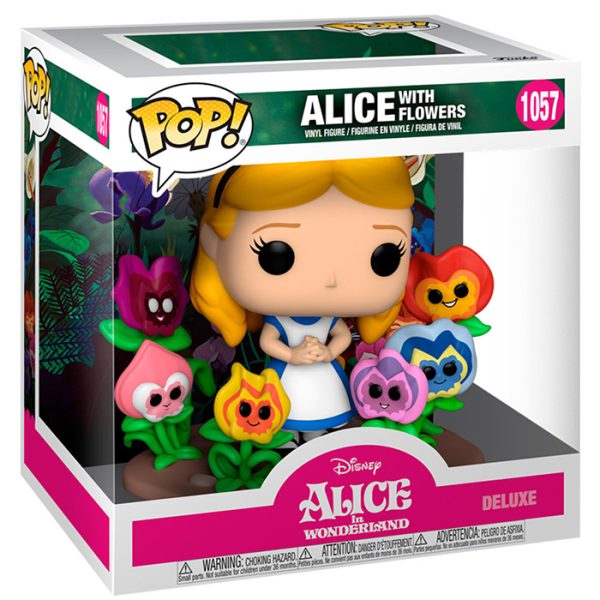 Pop Figurine Pop Alice with flowers (Alice Au Pays Des Merveilles) Figurine in box