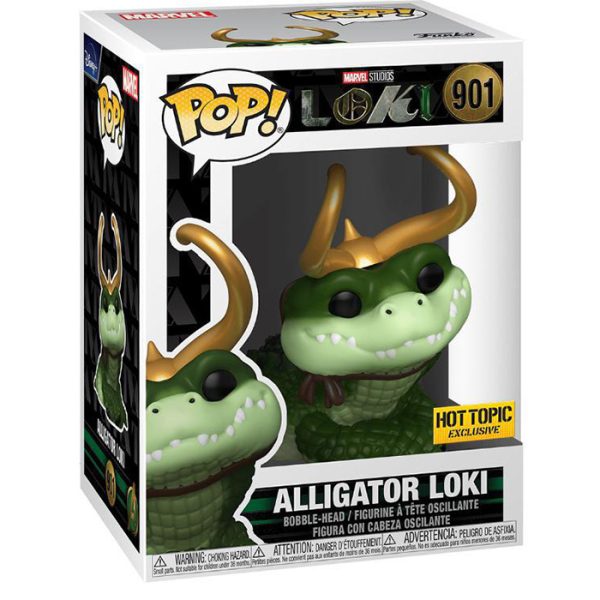 Pop Figurine Pop Alligator Loki (Loki) Figurine in box