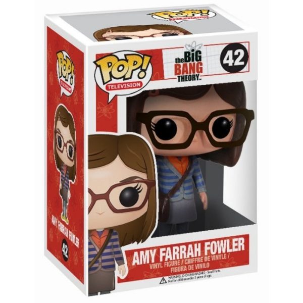 Pop Figurine Pop Amy Farrah Fowler (The Big Bang Theory) Figurine in box