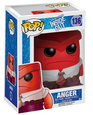Pop Figurine Pop Anger (Inside Out) Figurine in box