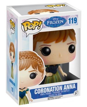 Pop Figurine Pop Coronation Anna (La Reine Des Neiges) Figurine in box