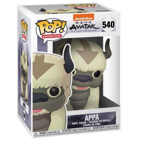 Pop Figurine Pop Appa (Avatar The Last Airbender) Figurine in box