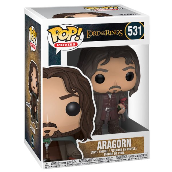 Pop Figurine Pop Aragorn (The Lord Of The Rings) Figurine in box