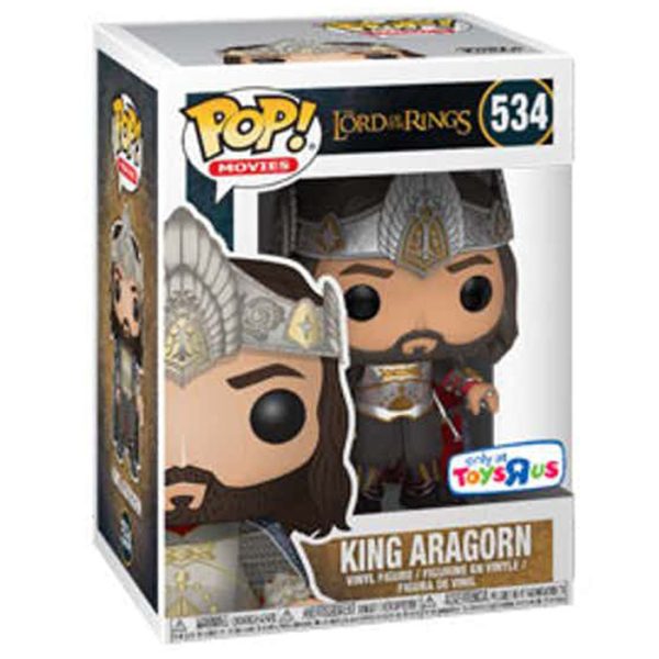 Pop Figurine Pop King Aragorn (The Lord Of The Rings) Figurine in box