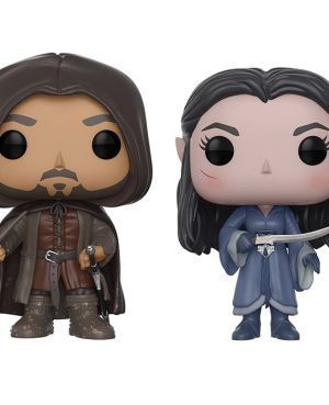 Figurines Pop Aragorn et Arwen (The Lord Of The Rings)