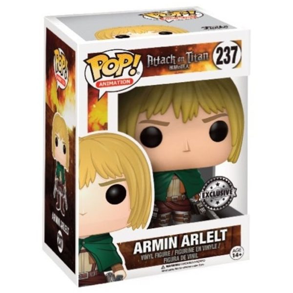Pop Figurine Pop Armin Arlelt (Attack On Titan) Figurine in box