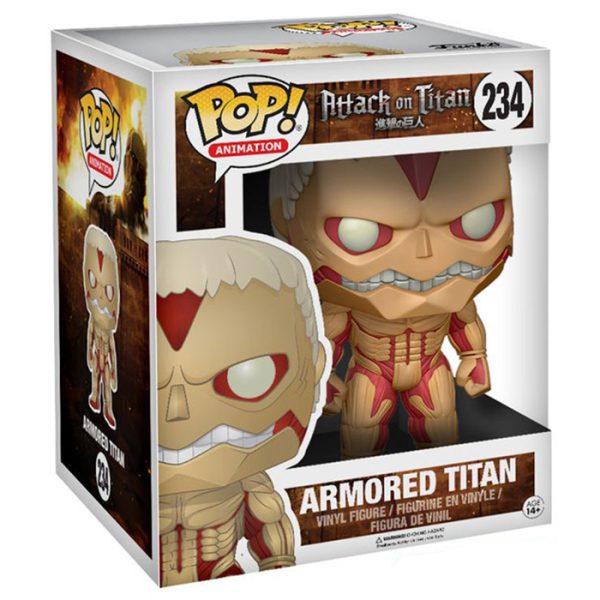 Pop Figurine Pop Armored Titan (Attack On Titan) Figurine in box