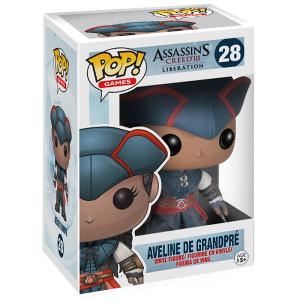 Pop Figurine Pop Aveline De Grandpr? (Assassin's Creed III Lib?ration) Figurine in box