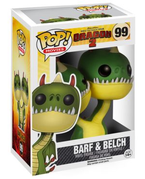 Pop Figurine Pop Barf and Belch (How To Train Your Dragon 2) Figurine in box