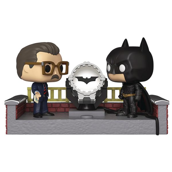 Figurines Pop Movie Moments Batman and Commissionner Gordon (Batman Begins)