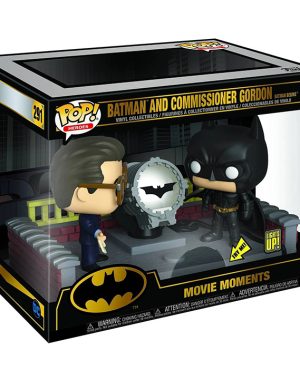 Pop Figurines Pop Movie Moments Batman and Commissionner Gordon (Batman Begins) Figurine in box