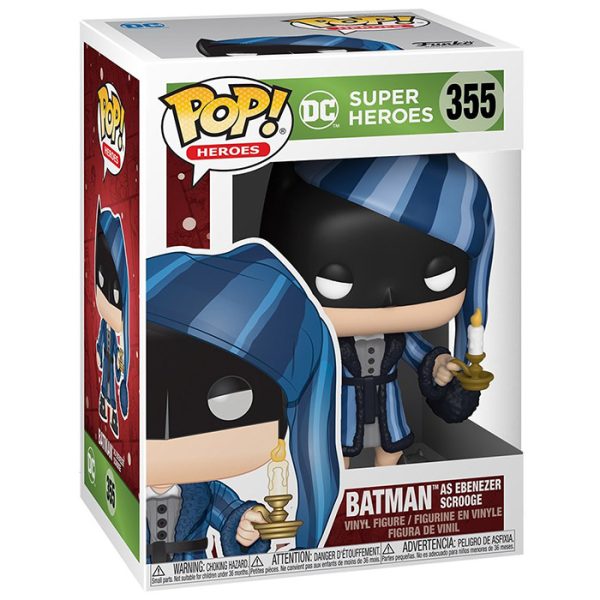Pop Figurine Pop Batman as Ebenezer Scrooge (DC Comics) Figurine in box