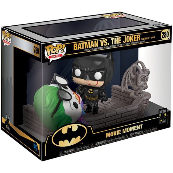 Pop Figurine Pop Batman VS The Joker (Batman 1989) Figurine in box