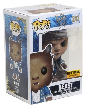 Pop Figurine Pop Beast flocked (Beauty And The Beast) Figurine in box