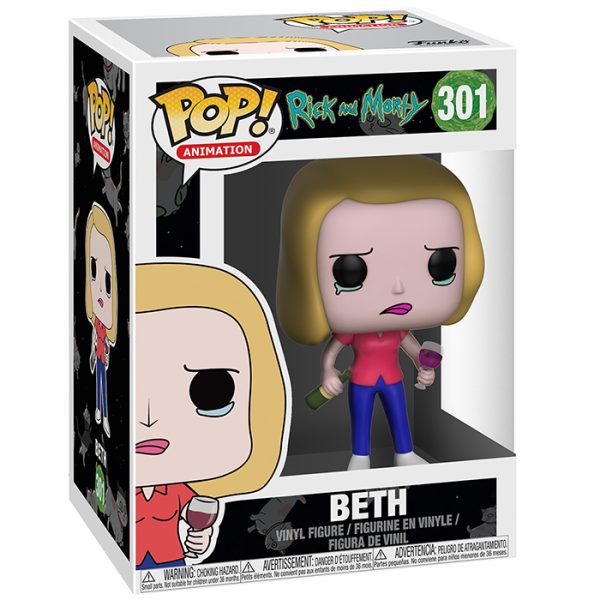 Pop Figurine Pop Beth (Rick and Morty) Figurine in box