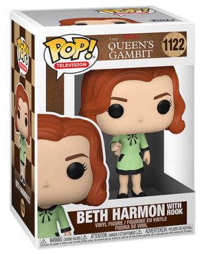 Pop Figurine Pop Beth Harmon with rook (The Queen's Gambit) Figurine in box
