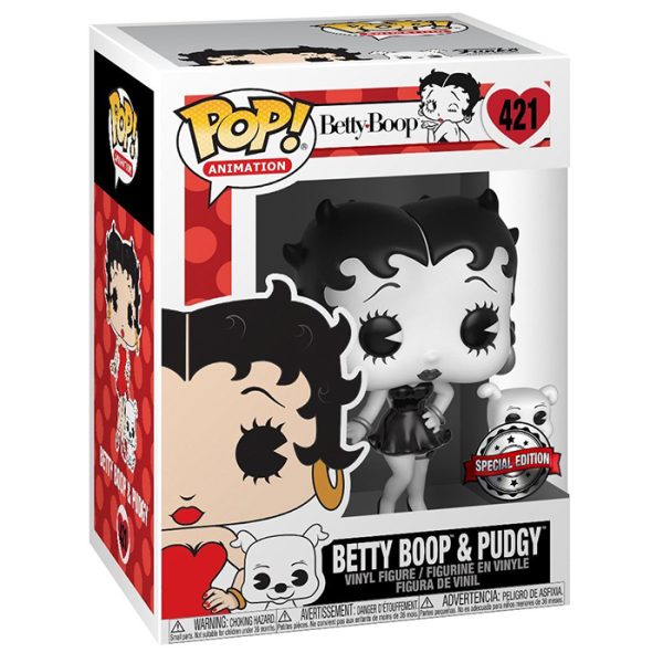 Pop Figurine Pop Betty Boop et Pudgy (Betty Boop) Figurine in box