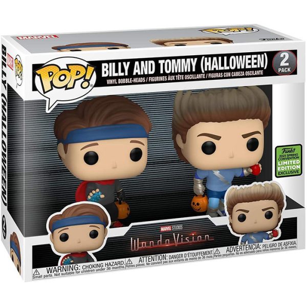 Pop Figurine Pop Billy and Tommy Halloween (WandaVision) Figurine in box