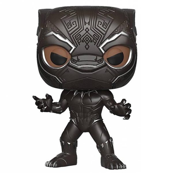 Figurine Pop Black Panther chase with mask (Black Panther)