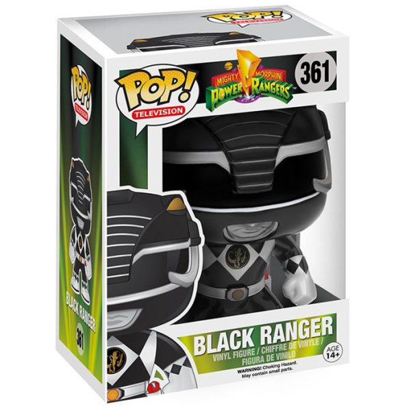 Pop Figurine Pop Black Ranger (Power Rangers) Figurine in box