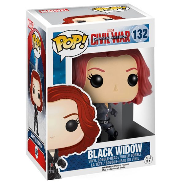 Pop Figurine Pop Black Widow (Captain America Civil War) Figurine in box