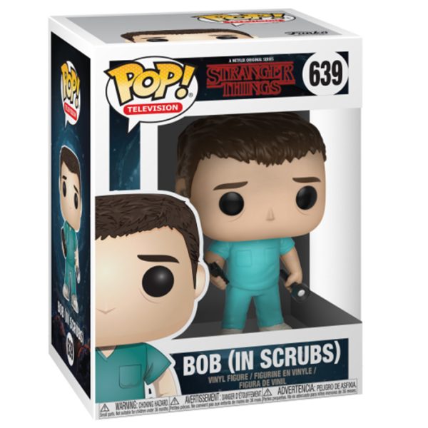 Pop Figurine Pop Bob in scrubs (Stranger Things) Figurine in box