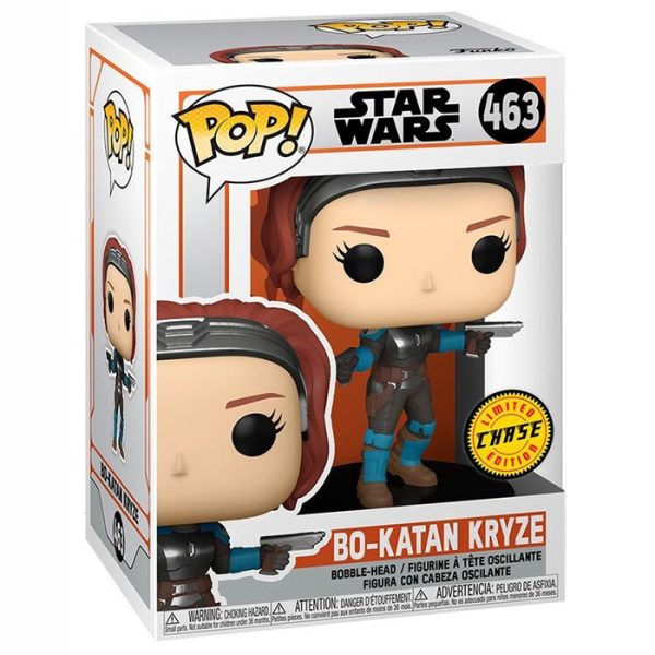 Pop Figurine Pop Bo-Katan Kryze chase (Star Wars The Mandalorian) Figurine in box