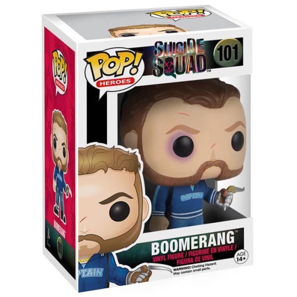 Pop Figurine Pop Boomerang (Suicide Squad) Figurine in box
