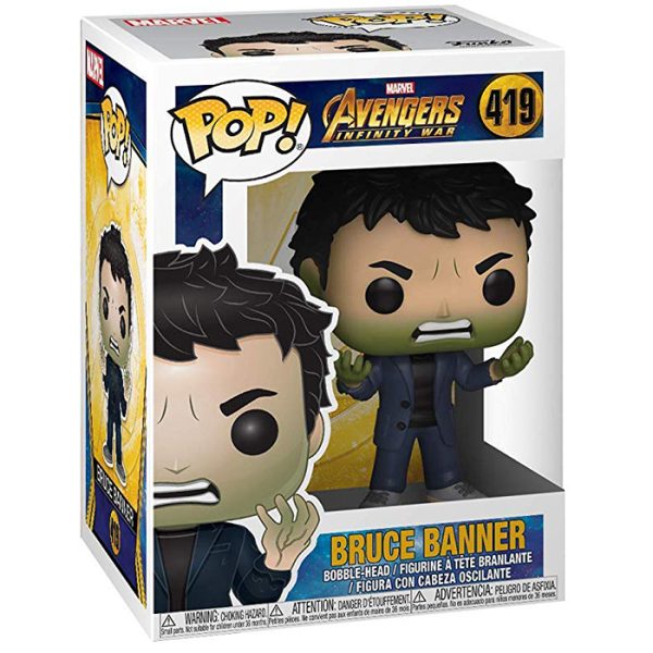 Pop Figurine Pop Bruce Banner (Avengers Infinity War) Figurine in box
