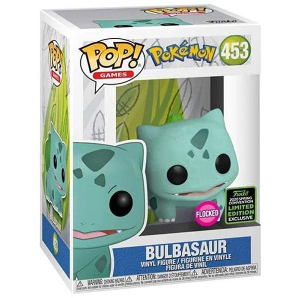 Pop Figurine Pop Bulbasaur flocked (Pokemon) Figurine in box