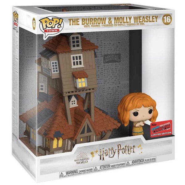 Pop Figurine Pop The Burrow et Molly Weasley (Harry Potter) Figurine in box