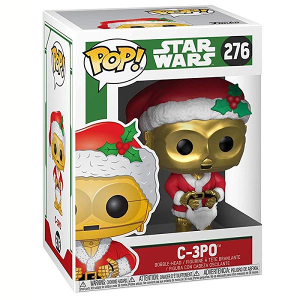 Pop Figurine Pop Holiday C-3PO (Star Wars) Figurine in box