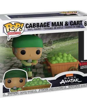 Pop Figurine Pop Cabbage Man & Cart (Avatar The Last Airbender) Figurine in box