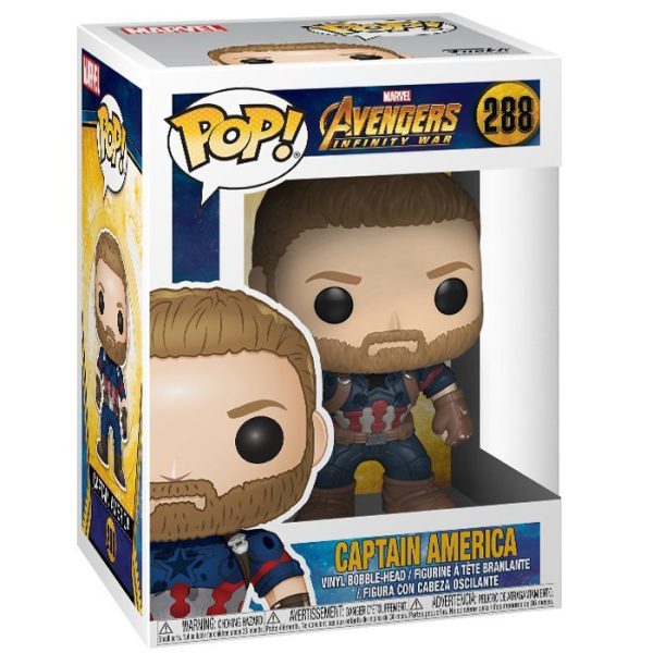 Pop Figurine Pop Captain America (Avengers Infinity War) Figurine in box