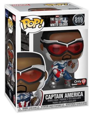 Pop Figurine Pop Captain America Hero Landing (The Falcon And The Winter Soldier) Figurine in box