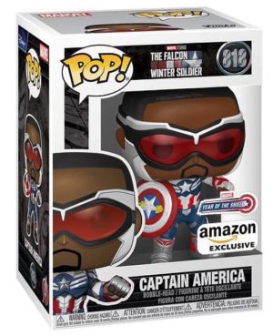 Pop Figurine Pop Captain America combat (The Falcon And The Winter Soldier) Figurine in box
