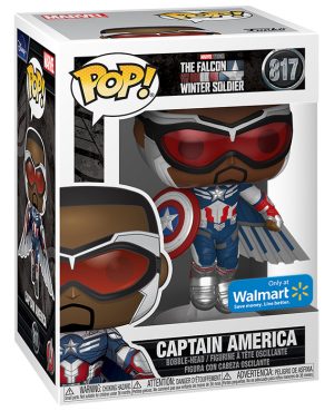 Pop Figurine Pop Captain America with wings (The Falcon And The Winter Soldier) Figurine in box