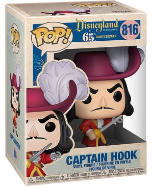 Pop Figurine Pop Captain Hook Anniversaire Disneyland Resort (Peter Pan) Figurine in box