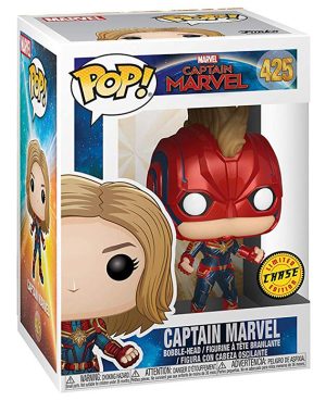 Pop Figurine Pop Captain Marvel chase (Captain Marvel) Figurine in box