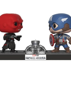 Figurines Pop Movie Moments Red Skull VS Captain America (Captain America)