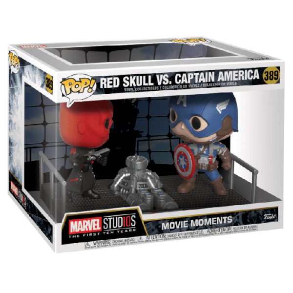Pop Figurines Pop Movie Moments Red Skull VS Captain America (Captain America) Figurine in box