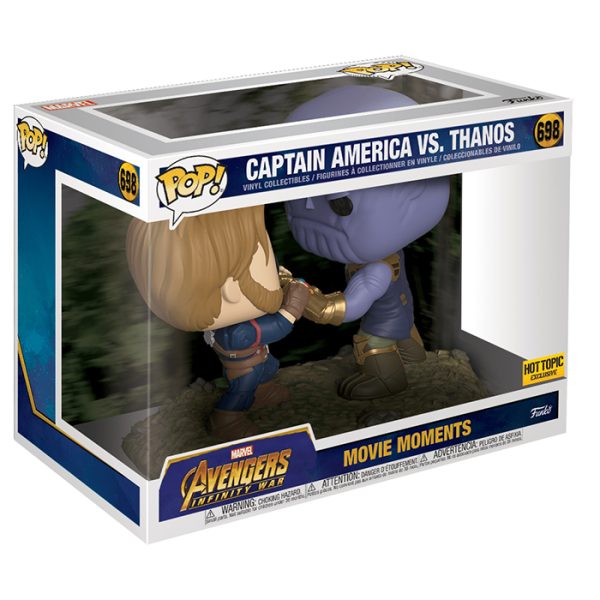 Pop Figurine Pop Movie Moments Captain America VS Thanos (Avengers Infinity War) Figurine in box