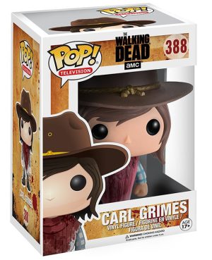 Pop Figurine Pop Carl Grimes poncho (The Walking Dead) Figurine in box